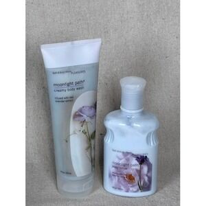 Bath & Body‎ Works Moonlight Path Creamy Body Wash & Lotion Set